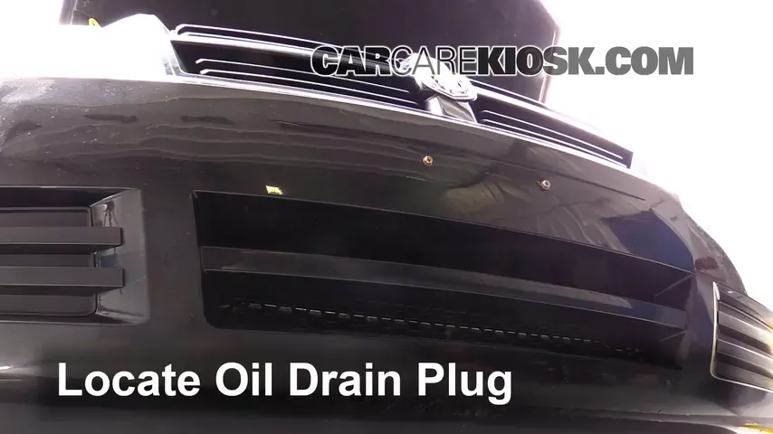 2010 Dodge Grand Caravan SE 3.3L V6 FlexFuel Huile Changer l'huile et le filtre à huile